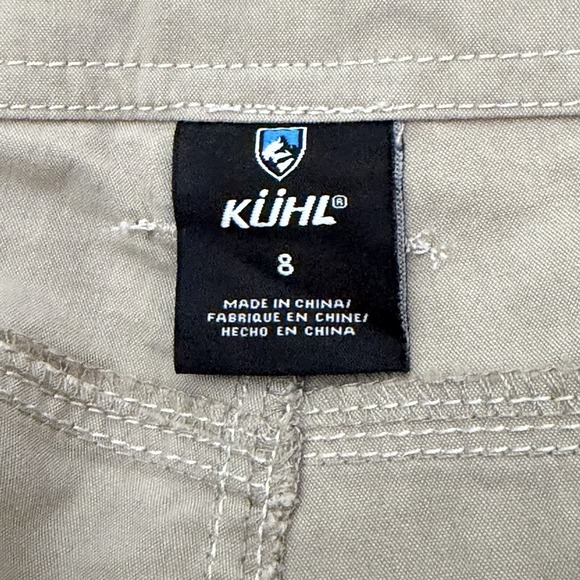 KUHL‎ Womens SPLASH 10'' Cargo UPF 50 Hiking Shorts Size 8 Gray Outdoor Gorpcore - Picture 6 of 8